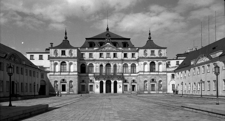 Pałac Brühla, 1939 r. fot.  Archiwum Państwowe w Warszawie